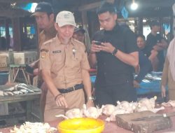 Lagi, Pj. Bupati Bone Pantau Harga Pangan Pokok di Pasar