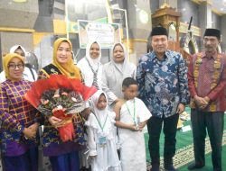 Ratusan Bocil Praktik Manasik Haji