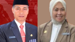 Kolase foto: Plt. Kepala Bappeda Bone, Andi Yusuf (Kiri), Plt Kepala BKAD Bone, Hj. Andi Tenriawaru (Kanan).