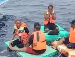 Terombang-ambing 9 Mil di Laut, Seluruh ABK KLM Setia Kawan Selamat