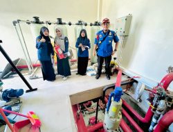 Damkar Bone Cek Kesiapan Sistem Proteksi Kebakaran di Kantor BPJS Watampone