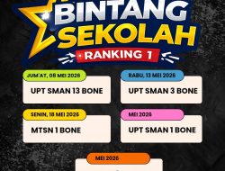 SMAN 13 Bone Jadi Pembuka Roadshow Edukatif Rangking 1 Pakarmedia Radio