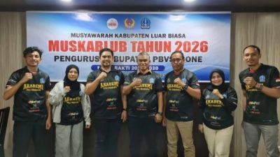 Pimpin PBVSI Bone, H. Muslimin Tegas: Jangan Ada Pengurus Hanya Titip Nama