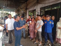 Bupati Bone Sambangi Lokasi Kebakaran Percetakan Trias Muda, Beri Dukungan Moral dan Edukasi Keselamatan Listrik