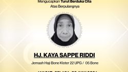 Jemaah Haji Bone Kloter 22 UPG Wafat di Mekkah, Kemenhaj Bone Sampaikan Duka Mendalam