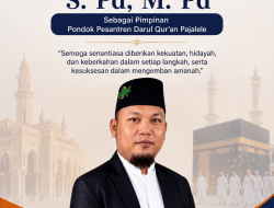 Pondok Pesantren Modern Darul Qur’an Pajalele Resmi Dipimpin Ustadz Ahmad Jafar