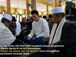 Pria Asal China Ucap Syahadat di Bone, Kisah Cinta Lintas Negara Segera Berlabuh ke Pelaminan